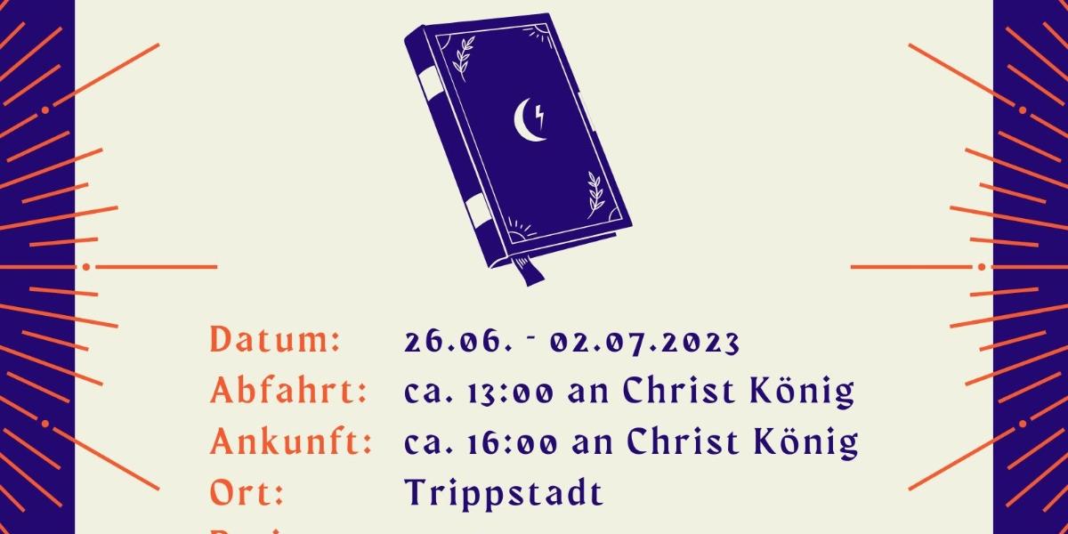 Sommerlager 2023 Flyer